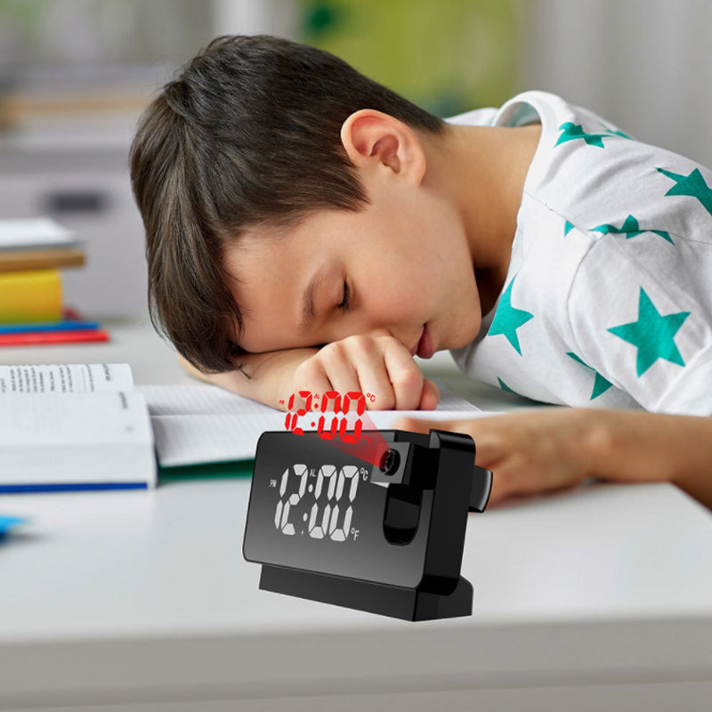 Davy | Digital Projection Alarm Clock with LED Display