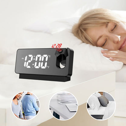 Davy | Digital Projection Alarm Clock with LED Display