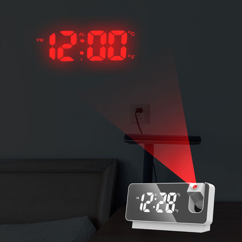 Davy | Digital Projection Alarm Clock with LED Display