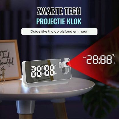 Davy | Digital Projection Alarm Clock with LED Display