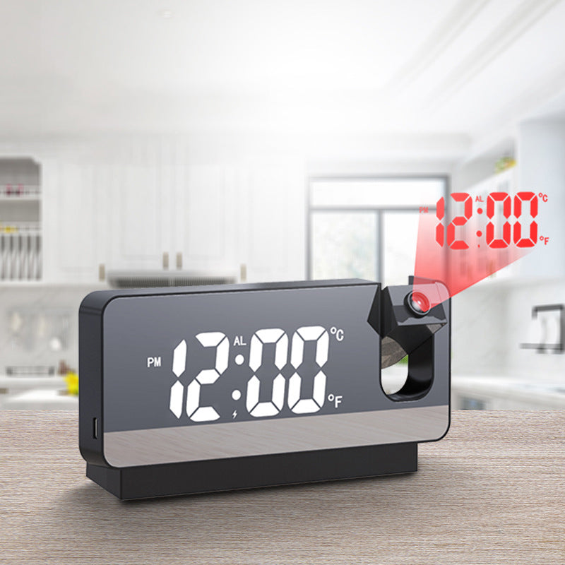 Davy | Digital Projection Alarm Clock with LED Display