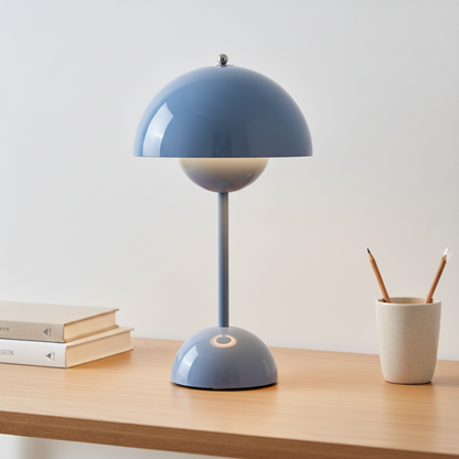 Davy | Dorsø Pillam: Scandinavian Designer Lamp | Dimmable, Modern Accent (H 29.5cm)