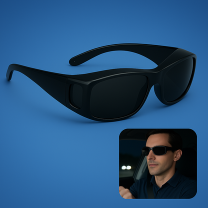Davy | Yellow Lens Night Driving Glasses With Anti-Glare