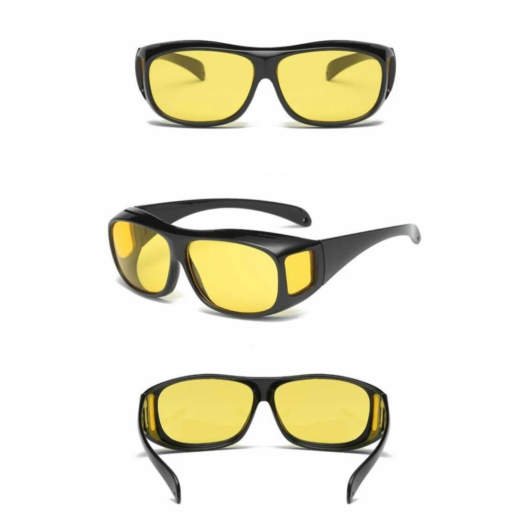 Davy | Yellow Lens Night Driving Glasses With Anti-Glare