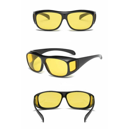 Davy | Yellow Lens Night Driving Glasses With Anti-Glare