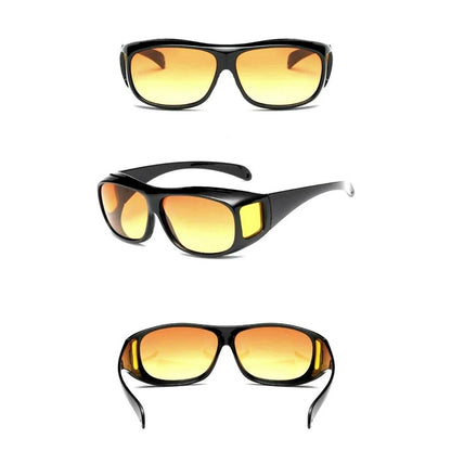 Davy | Yellow Lens Night Driving Glasses With Anti-Glare