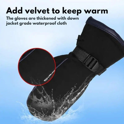 Davy | Electric Heating Gloves | Dual-Sided, 10,000 mAh USB Rechargeable | Waterproof Skiing & Motorcycle