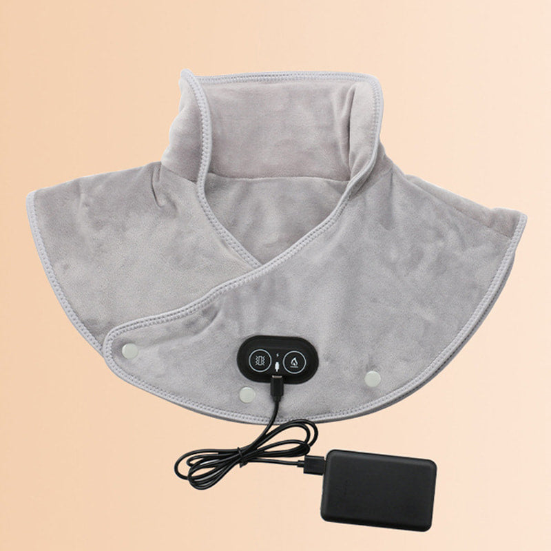 ComfortZone Heated Neck & Shoulder Wrap with Massage