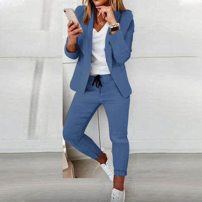 Chic Comfortable Blazer Set