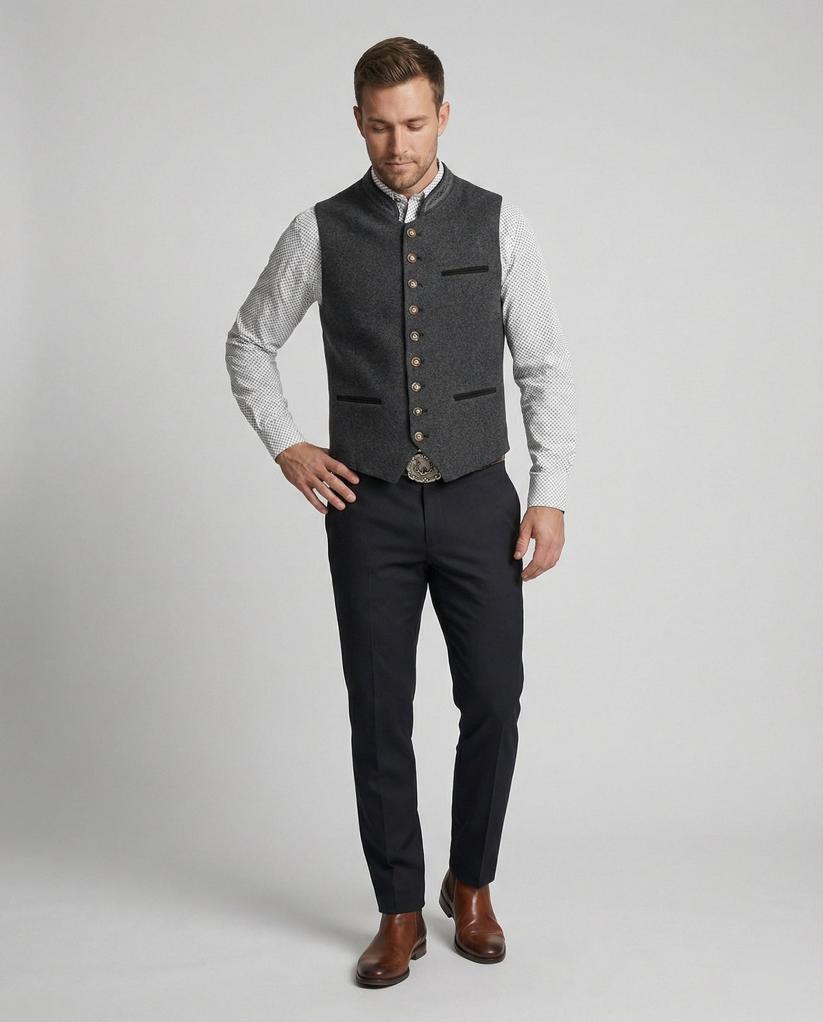 Davy | Men's Refined Traditional Waistcoat
