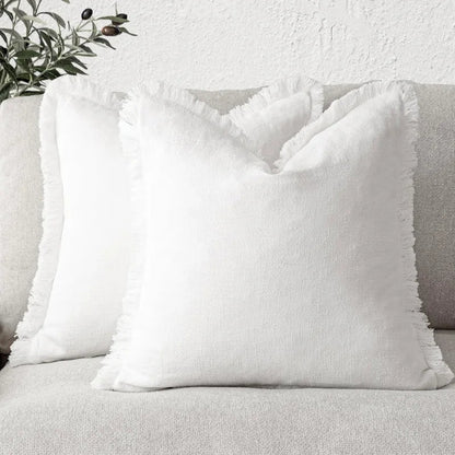 Davy | Elegant pillowcase made of cotton-linen for stylish decoration