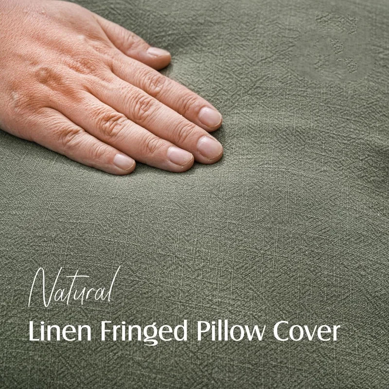 Davy | Elegant pillowcase made of cotton-linen for stylish decoration