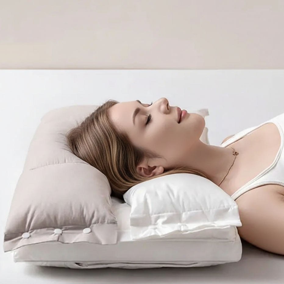 Davy | Ergonomic Double Layer Neck Pillow