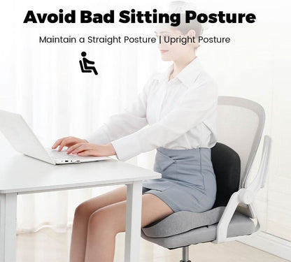 Davy | Ergonomic Seat Cushion with Lumbar Support