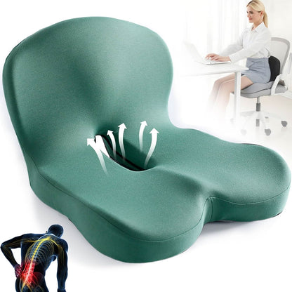 Davy | Ergonomic Seat Cushion with Lumbar Support