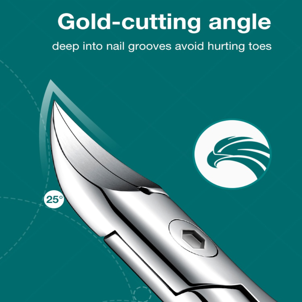 Davy | Ergonomic Toenail Clippers for Thick Nails