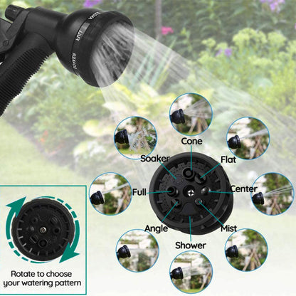 Davy | Expandable Garden Hose with Multiple Spray Patterns