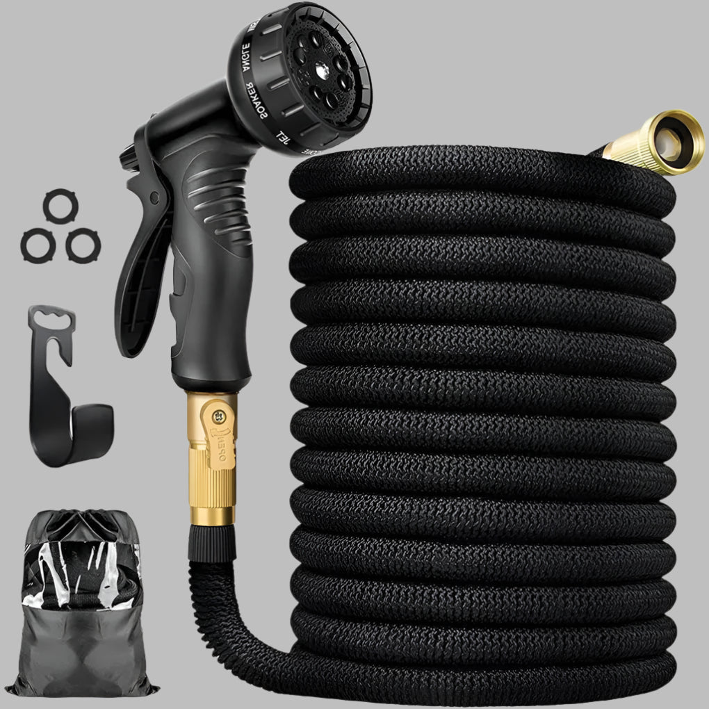 Davy | Expandable Garden Hose with Multiple Spray Patterns