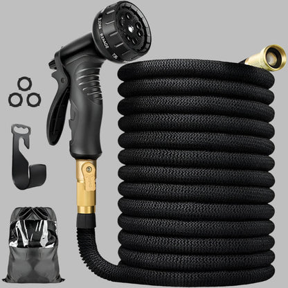 Davy | Expandable Garden Hose with Multiple Spray Patterns