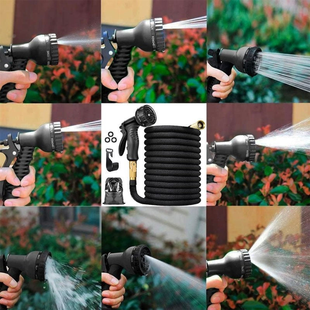 Davy | Expandable Garden Hose with Multiple Spray Patterns