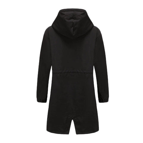 Versatile Hooded Trench Coat