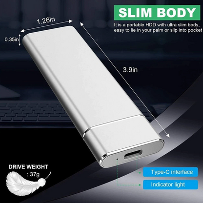 Davy | Fast External Hard Drive