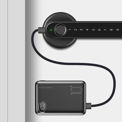 Davy | Fingerprint Smart Door Lock Handle with Bluetooth APP Control