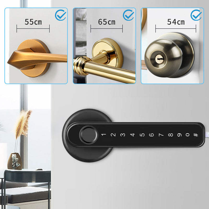 Davy | Fingerprint Smart Door Lock Handle with Bluetooth APP Control
