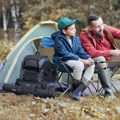 Davy | Fishing Tackle Backpack with Rod Holders