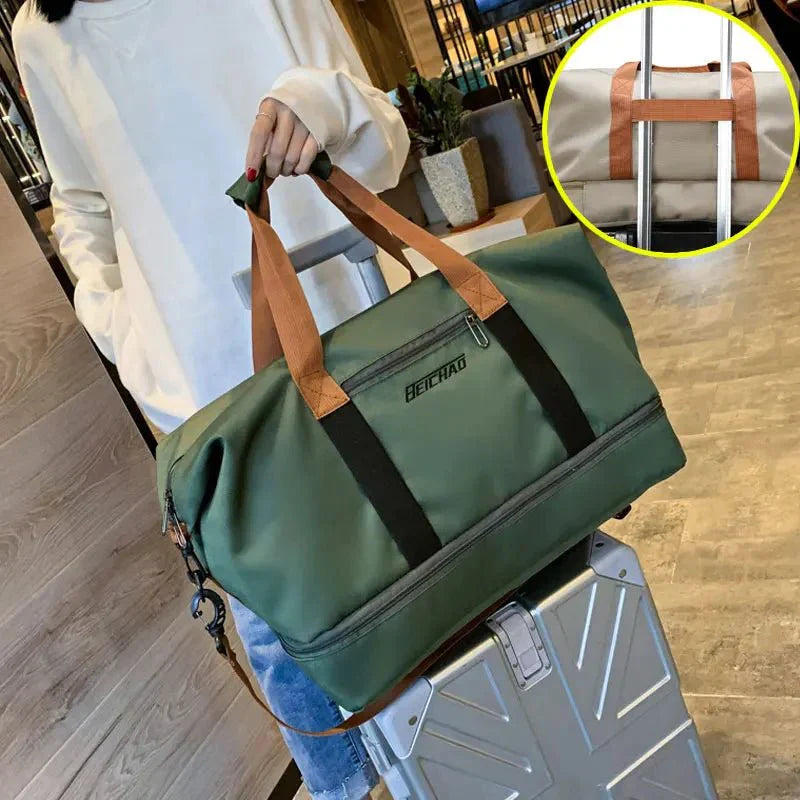 Davy | FITVOY DUFFEL – Lightweight Gym & Travel Bag with Shoe Compartment and Wet-Dry Separation