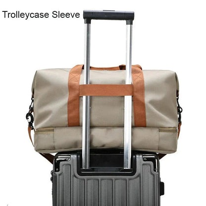 Davy | FITVOY DUFFEL – Lightweight Gym & Travel Bag with Shoe Compartment and Wet-Dry Separation