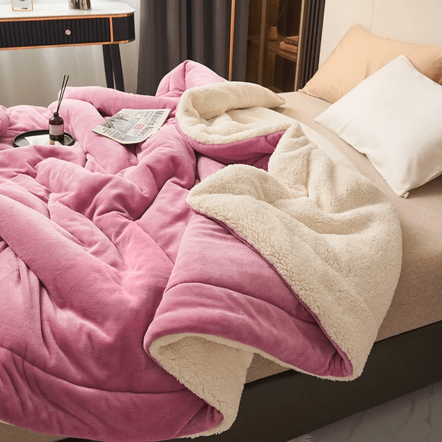 Davy | Plush Fleece Blanket | Cozy Comfort | Various Sizes