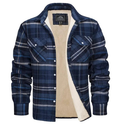 Davy | Cozy Fleece-Lined Checked Jacket