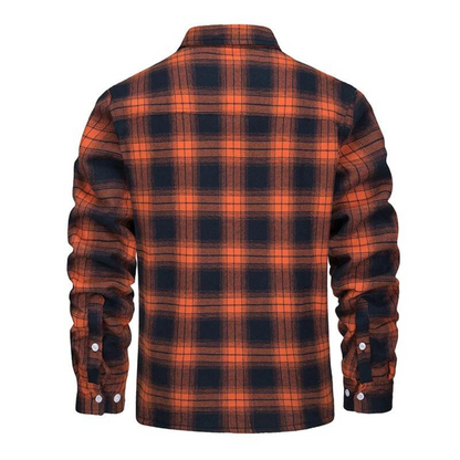 Davy | Cozy Fleece-Lined Checked Jacket