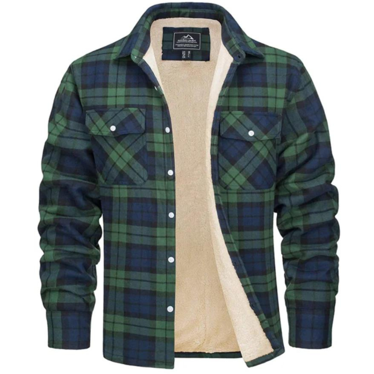 Davy | Cozy Fleece-Lined Checked Jacket