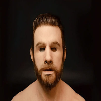Davy | FlexiCast Pro Mask for Adults | Realistic and Elastic