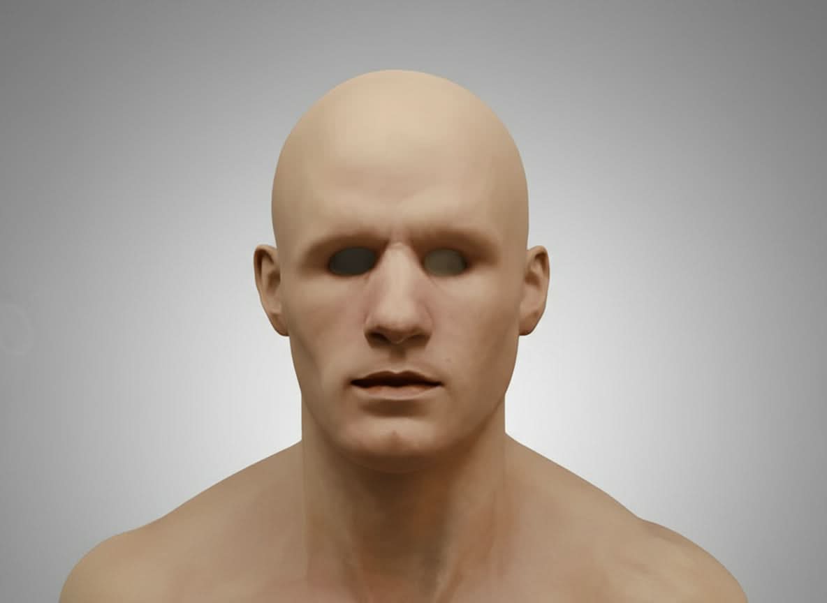 Davy | FlexiCast Pro Mask for Adults | Realistic and Elastic