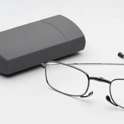 Davy | Folding Reading Glasses - Portable With Case