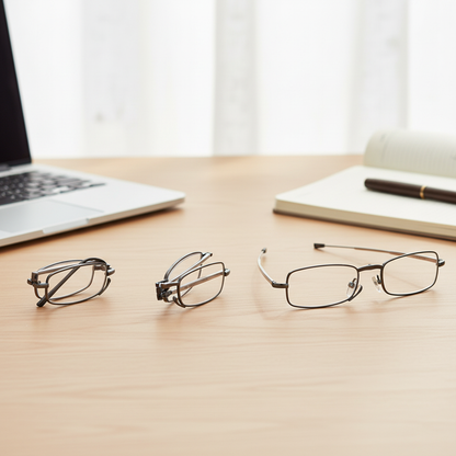 Davy | Folding Reading Glasses - Portable With Case