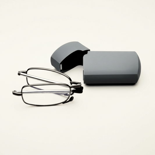 Davy | Folding Reading Glasses - Portable With Case