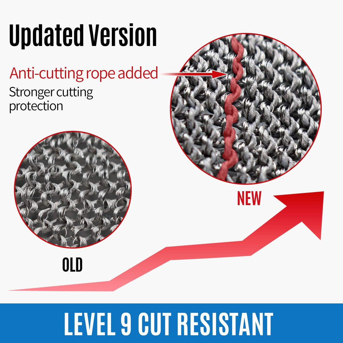 Davy | Food-Safe Cut-Resistant Stainless Steel Mesh Glove