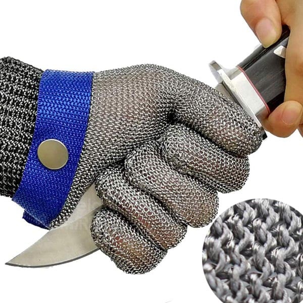 Davy | Food-Safe Cut-Resistant Stainless Steel Mesh Glove