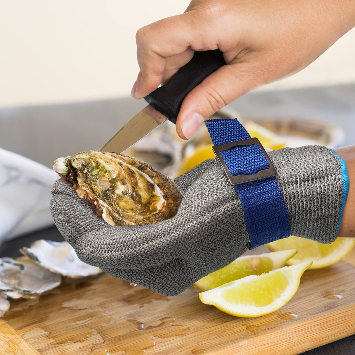 Davy | Food-Safe Cut-Resistant Stainless Steel Mesh Glove