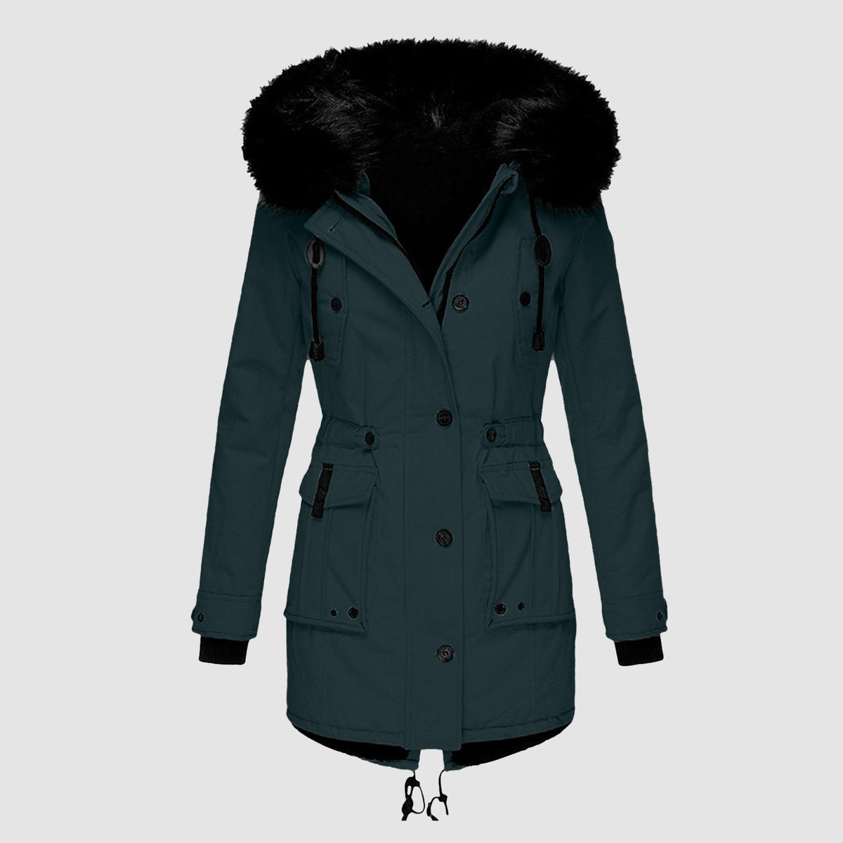 Women's Cozy Insulated Parka Coat