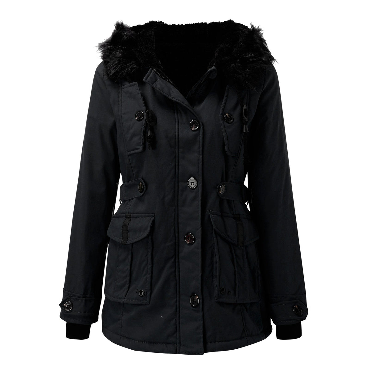 Women's Cozy Insulated Parka Coat