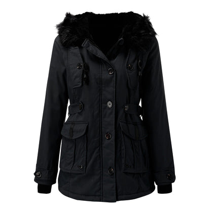 Women's Cozy Insulated Parka Coat