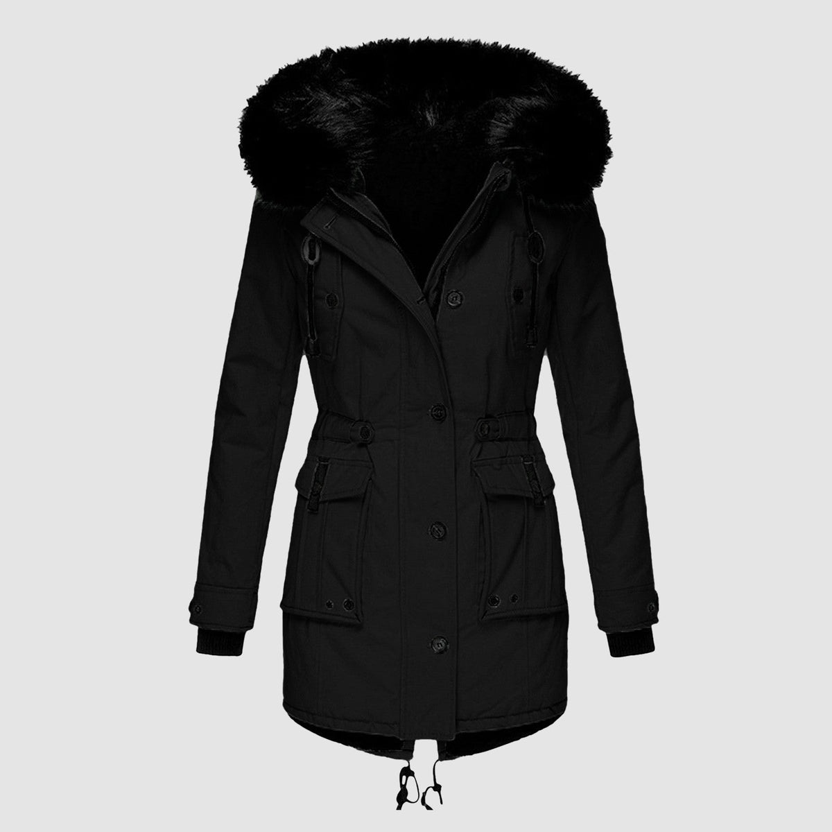 Women's Cozy Insulated Parka Coat