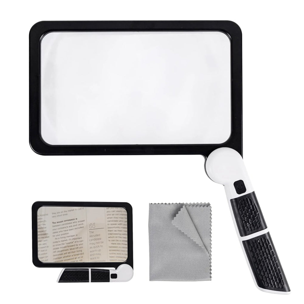 Davy | Full Page Magnifying Glass with Handle