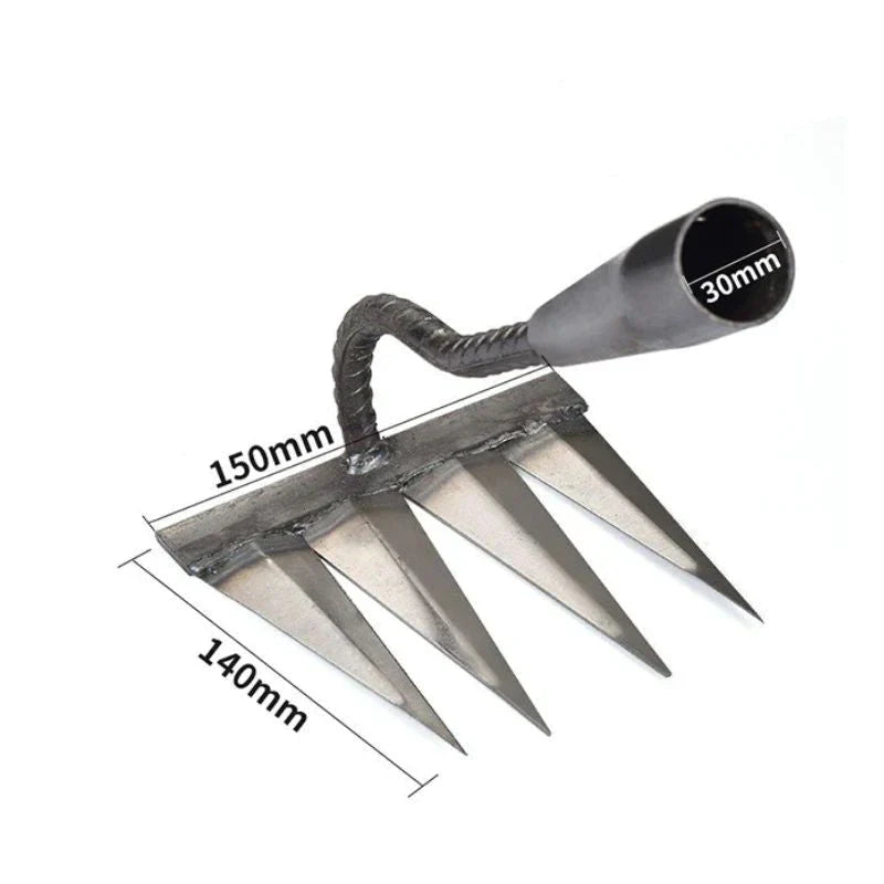 Davy | Sharp Tined Garden Rake for Efficient Weeding