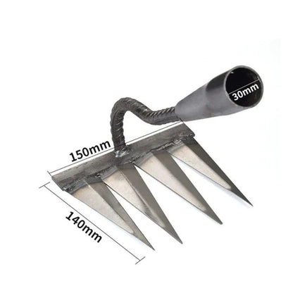 Davy | Sharp Tined Garden Rake for Efficient Weeding